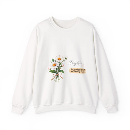 Daughter Crewneck Sweatshirt | Deeply Loved