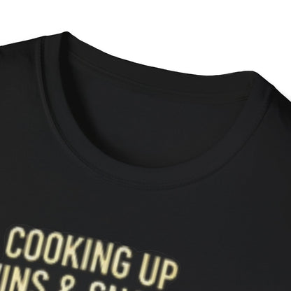 Cooking Up Wins & Snacks Gamer Couple Shirt & Sweatshirt
