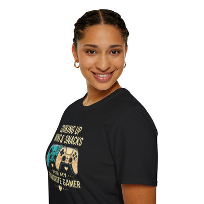Cooking Up Wins & Snacks Gamer Couple Shirt & Sweatshirt