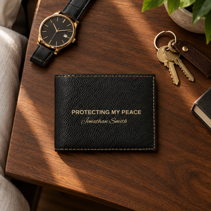 Wallet bedside-table lifestyle image