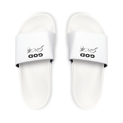 Youth PU Slide Sandals